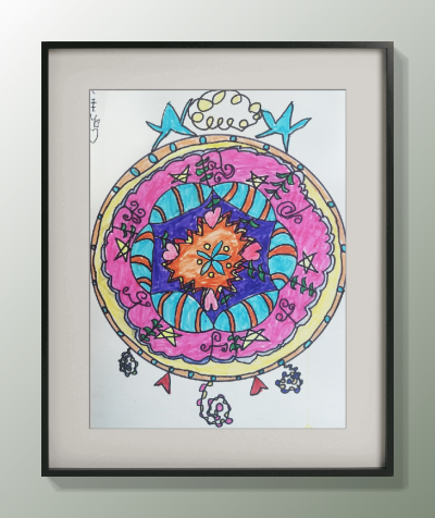 少儿创意美术万花筒图案设计 激发想象力与艺术潜能