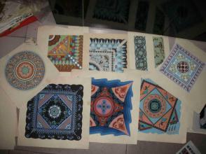 吉祥图案设计底稿 传统与现代的融合