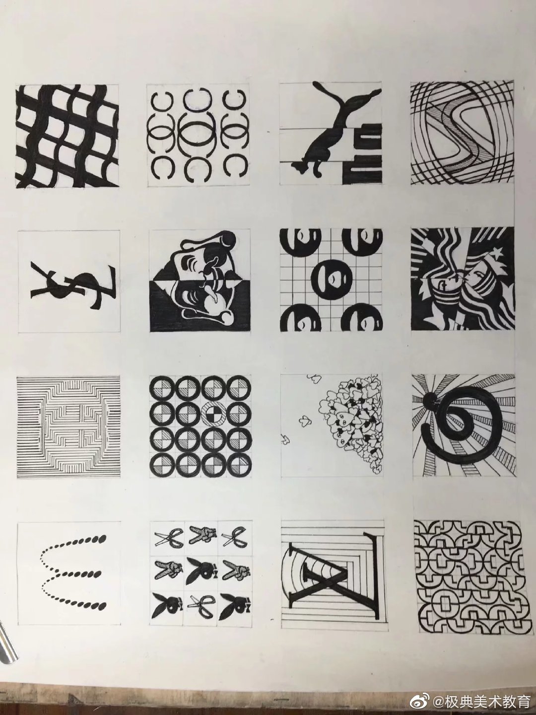 点线面构成 平面构成在美术图案设计服务中的核心运用